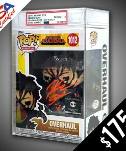 Chalice Collectibles WEB Signature Series Funko Pop! MHA: Overhaul- SIGNED By Kellen Goff (PSA Certified - Gem Mint 10 Auto)