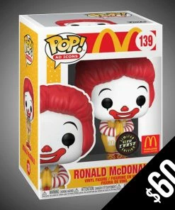 Chalice Collectibles Chases Funko Pop! Ad Icon: Ronald McDonald - Thailand Exclusive #139 (chase)