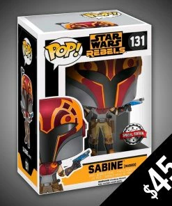 Chalice Collectibles Web Star Wars Funko Pop! Star Wars Rebels: Sabine (Masked) #131