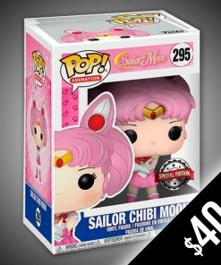 Chalice Collectibles Funko Pop! Sailor Moon: Sailor Chibi Moon (Glitter) #295 Web Anime