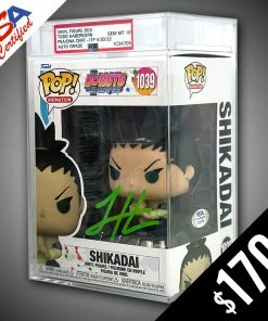 Chalice Collectibles Funko Pop! Boruto: Shikadai - SIGNED By Todd Haberkorn (PSA Certified - Gem Mint 10 Auto)