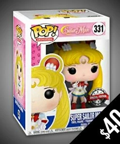 Chalice Collectibles Web Anime Funko Pop! Sailor Moon: Super Sailor Moon (Crisis Outfit) #331
