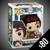 Chalice Collectibles Funko Pop! Demon Slayer: Tanjiro (Hinokami Kagura Dance) (GITD Chase) #874 Web Anime