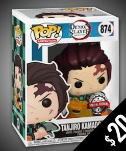 Chalice Collectibles Funko Pop! Demon Slayer: Tanjiro (Hinokami Kagura Dance) (Non-Chase) #874