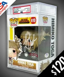 Chalice Collectibles Funko Pop! MHA: Himiko Toga #610 - SIGNED By Leah Clark (ENCASED - PSA Certified) WEB Signature Series