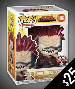Chalice Collectibles Web Anime Funko Pop! My Hero Academia: Eijiro Unbreakable (Metallic) #1009