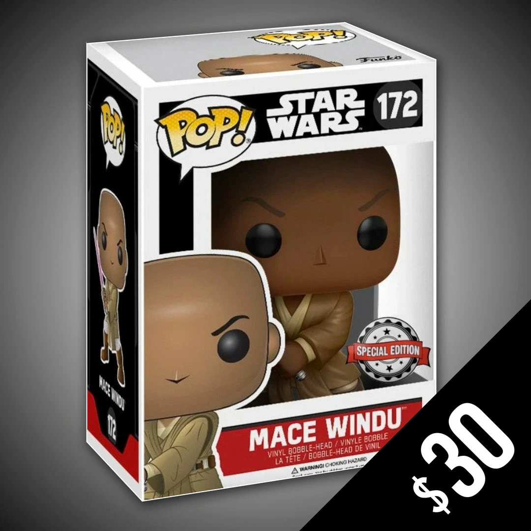 Chalice Collectibles Funko Pop! Star Wars: Mace Windu #172 Web Star Wars 3 Chalice Collectibles Funko Pop! Star Wars: Mace Windu #172 Web Star Wars